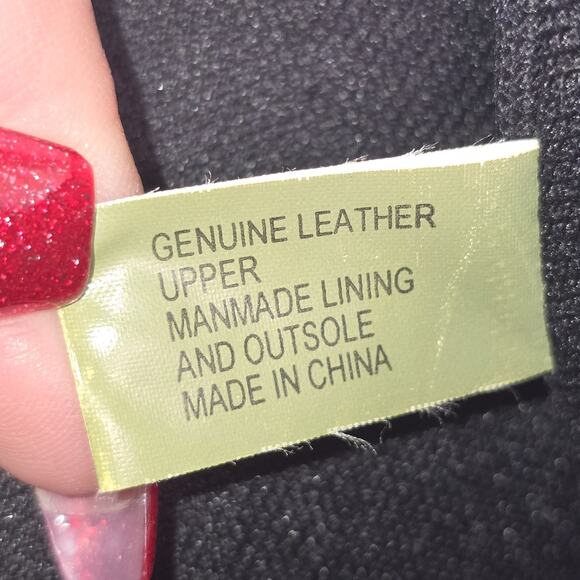 Timberland Boots Womens Size 9M Black Leather Ankle Heeled Zip Square Toe 98347 - Picture 12 of 15